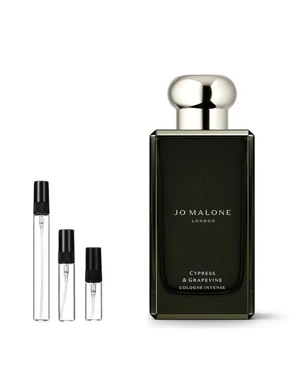 Jo Malone London Cypress &amp; Grapevine Sample – 2, 5 or 10 ml decant in a glass spray vial