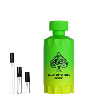 Jo Milano Paris Game of Spades Bonus Parfum Sample – 2, 5 or 10 ml decant in a glass spray vial