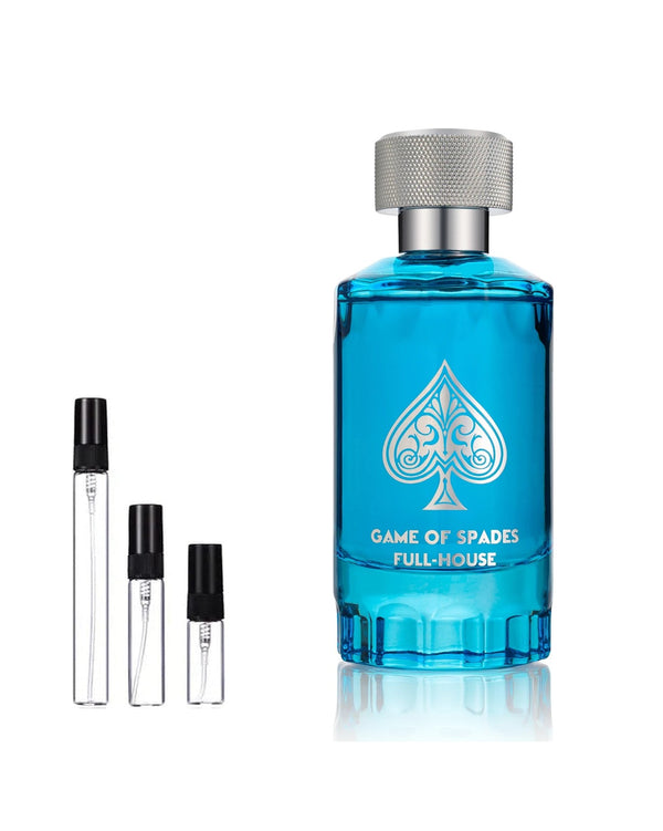Jo Milano Paris Game of Spades Full-House Parfum Sample – 2, 5 or 10 ml decant in a glass spray vial