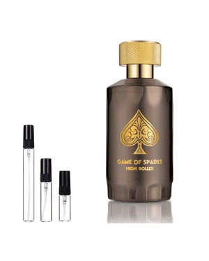 Jo Milano Paris Game of Spades High Roller Extrait sample – decant in a glass spray vial (2, 5 or 10 ml)