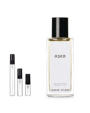 Jorum Studio Askr sample – decant in a glass spray vial (2, 5 or 10 ml)