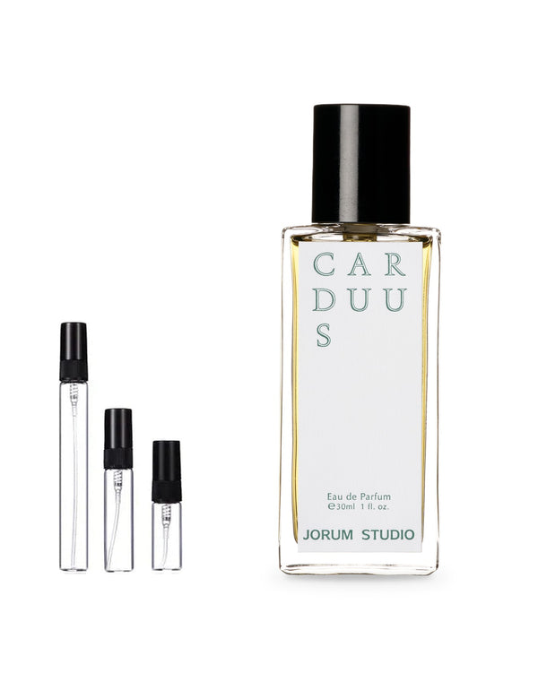 Jorum Studio Carduus sample – decant in a glass spray vial (2, 5 or 10 ml)