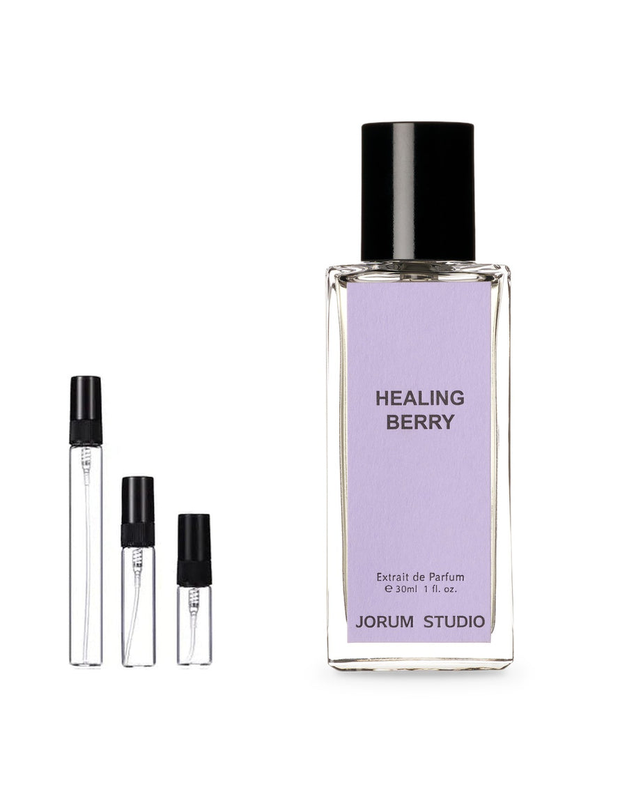 Jorum Studio Healing Berry sample – decant in a glass spray vial (2, 5 or 10 ml)