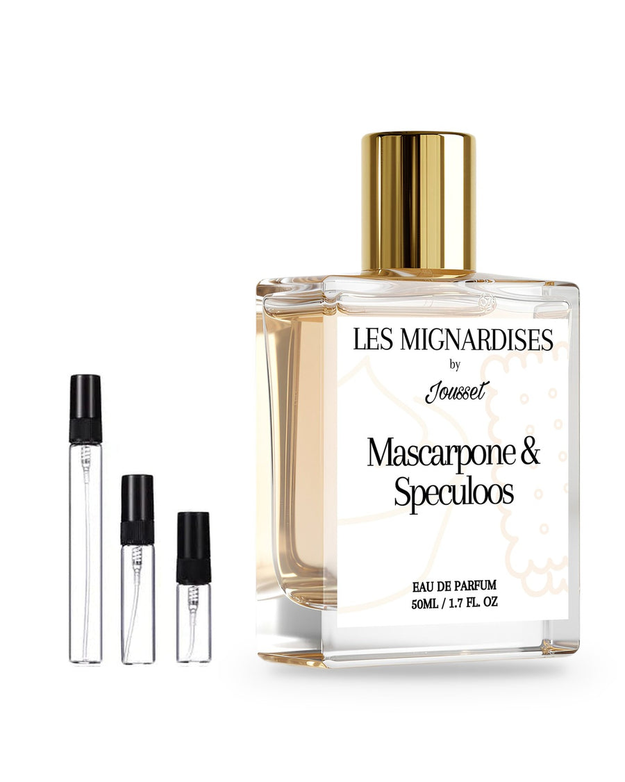 Jousset Parfums Mascarpone & Speculoos sample – decant in a glass spray vial (2, 5 or 10 ml)