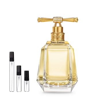 Juicy Couture I Am Juicy Couture sample – decant in a glass spray vial (2, 5 or 10 ml)