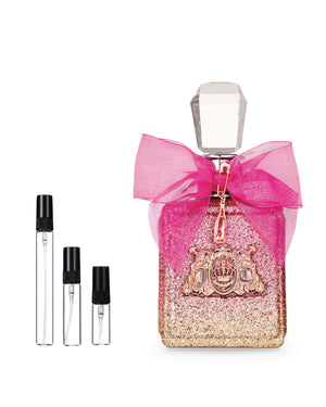 Juicy Couture Viva La Juicy Rose sample – decant in a glass spray vial (2, 5 or 10 ml)