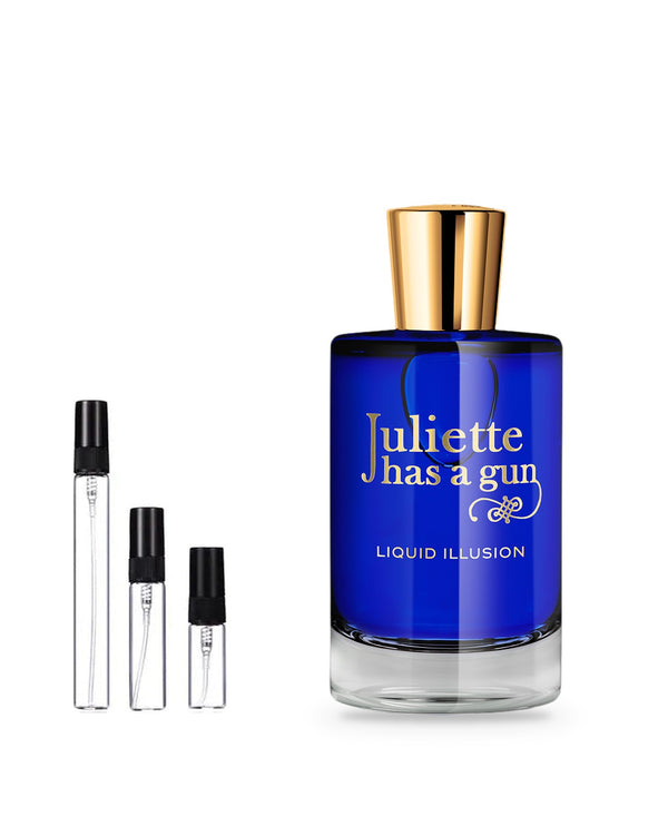 Juliette Has a Gun Liquid Illusion sample – decant in a glass spray vial (2, 5 or 10 ml)