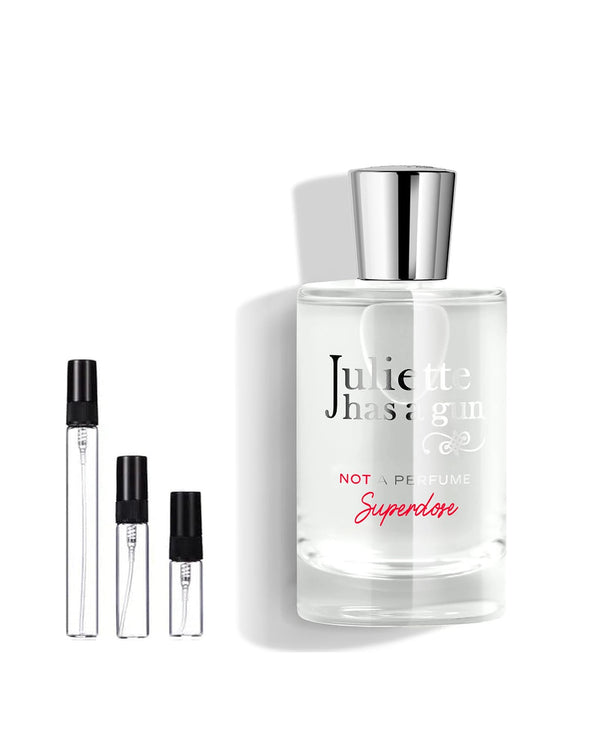 Juliette Has a Gun Not a Perfume Superdose Eau de Parfum Sample – 2, 5 or 10 ml decant in a glass spray vial