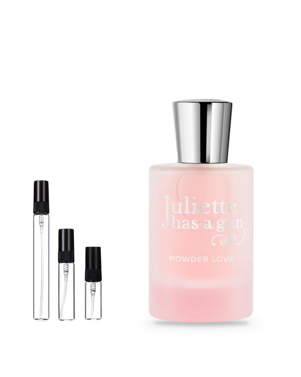 Juliette Has a Gun Powder Love sample – decant in a glass spray vial (2, 5 or 10 ml)