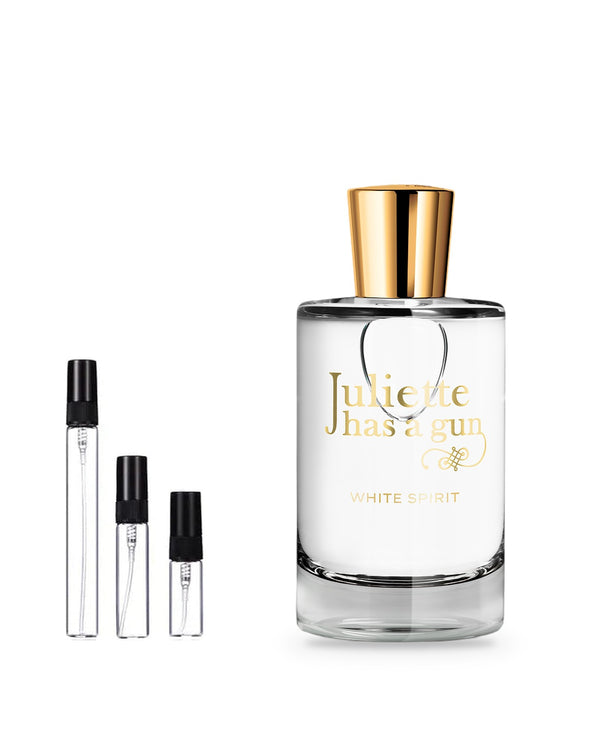 Juliette Has a Gun White Spirit sample – decant in a glass spray vial (2, 5 or 10 ml)