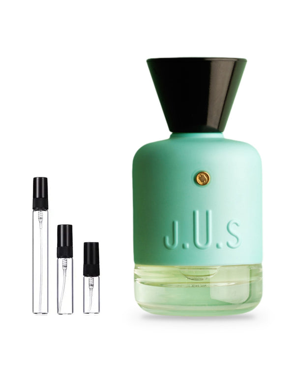 J.u.s Ambraser sample – decant in a glass spray vial (2, 5 or 10 ml)