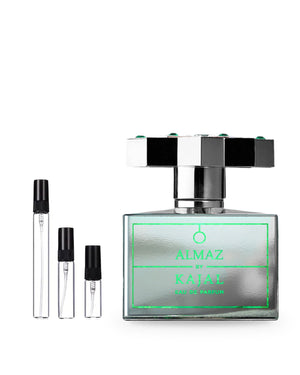 Kajal Almaz sample – decant in a glass spray vial (2, 5 or 10 ml)