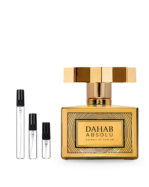 Kajal Dahab Absolu sample – decant in a glass spray vial (2, 5 or 10 ml)