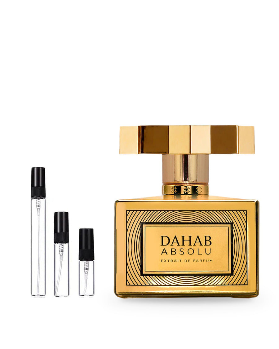 Kajal Dahab Absolu sample – decant in a glass spray vial (2, 5 or 10 ml)