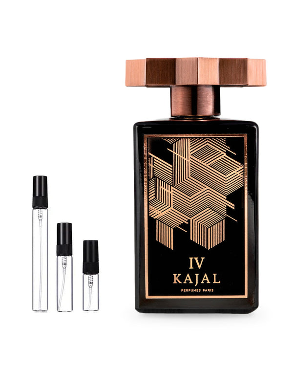 Kajal IV sample – decant in a glass spray vial (2, 5 or 10 ml)