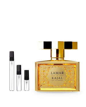 Kajal Lamar sample – decant in a glass spray vial (2, 5 or 10 ml)