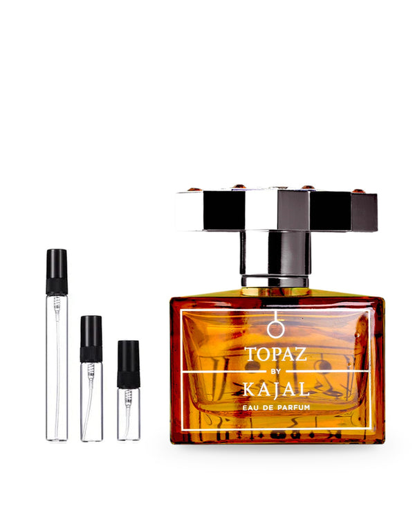 Kajal Topaz sample – decant in a glass spray vial (2, 5 or 10 ml)
