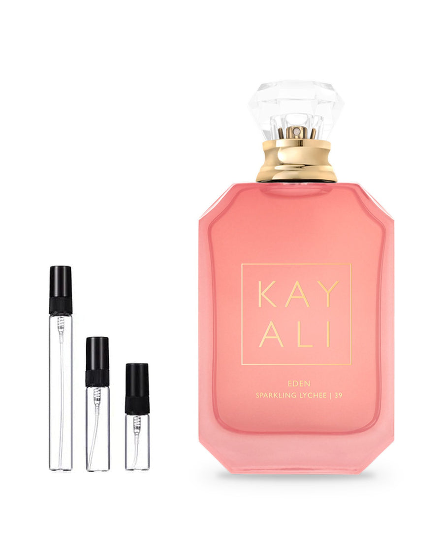 Kayali Eden Sparkling Lychee 39 sample – decant in a glass spray vial (2, 5 or 10 ml)
