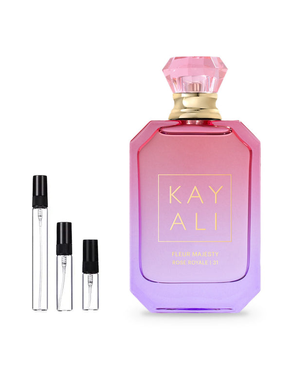 Kayali Fleur Majesty Rose Royale 31 sample – decant in a glass spray vial (2, 5 or 10 ml)