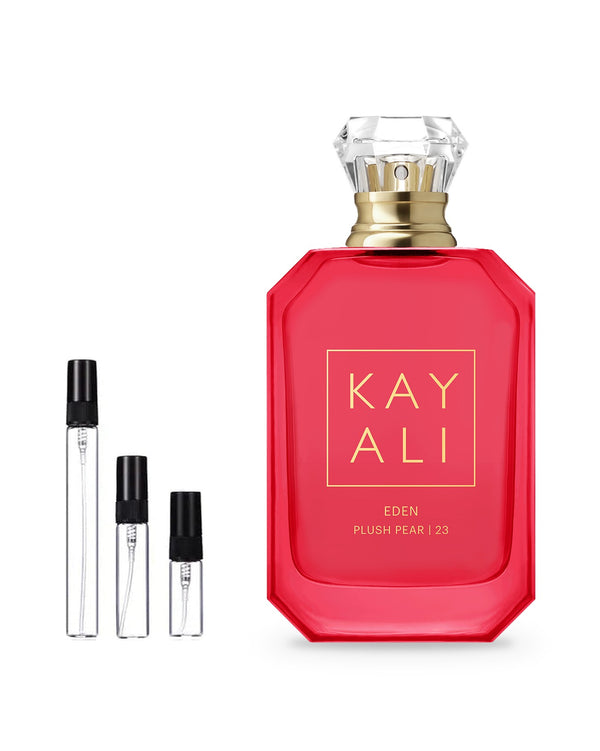 Kayali Eden Plush Pear 23 sample – decant in a glass spray vial (2, 5 or 10 ml)