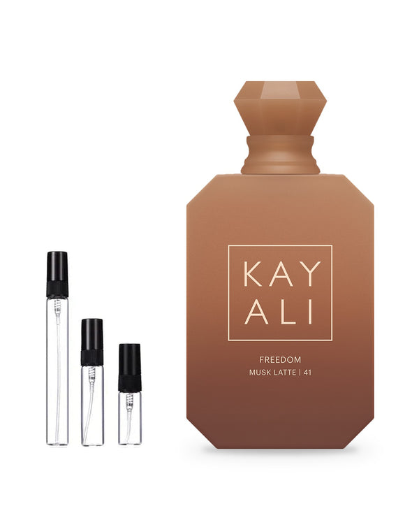 Kayali Kayali Freedom Musk Latte 41 sample – decant in a glass spray vial (2, 5 or 10 ml)