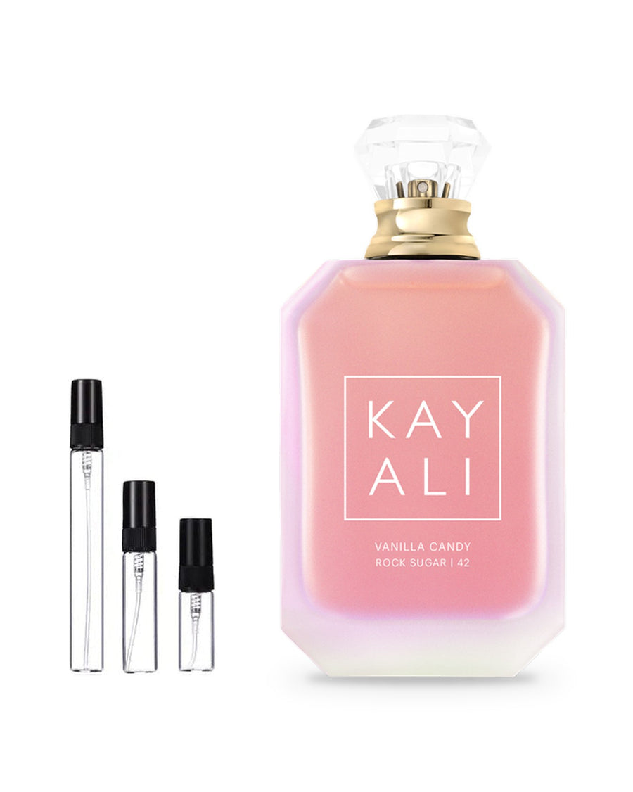 Kayali Vanilla Candy Rock Sugar 42 sample – decant in a glass spray vial (2, 5 or 10 ml)