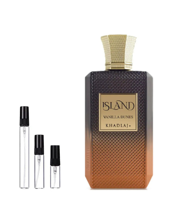 Khadlaj Island Vanilla Dunes sample – decant in a glass spray vial (2, 5 or 10 ml)