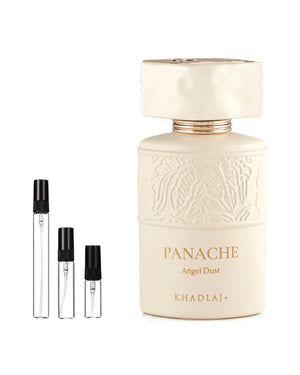 Khadlaj Panache Angel Dust sample – decant in a glass spray vial (2, 5 or 10 ml)
