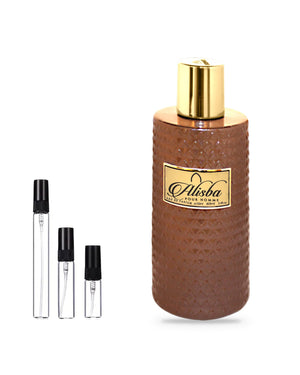 Khalis Alisba sample – decant in a glass spray vial (2, 5 or 10 ml)