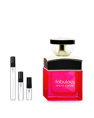 Khalis Fabulous Rouge sample – decant in a glass spray vial (2, 5 or 10 ml)