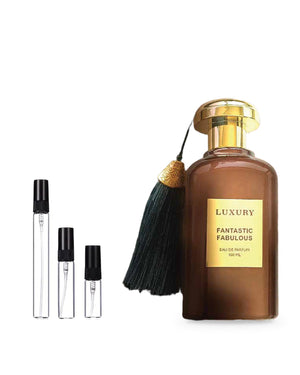 Khalis Fantastic & Fabulous sample – decant in a glass spray vial (2, 5 or 10 ml)