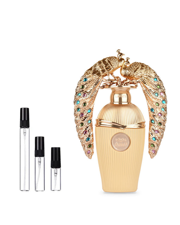 Lattafa Afeef sample – decant in a glass spray vial (2, 5 or 10 ml)
