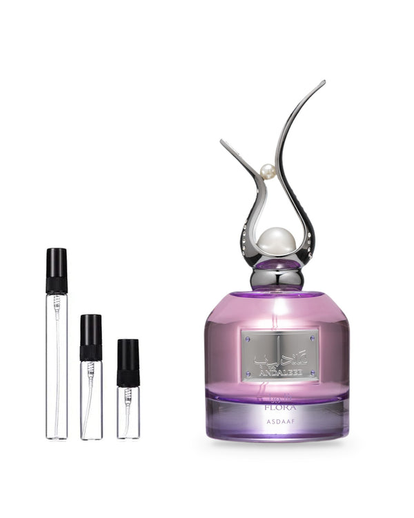 Lattafa Andaleeb Flora sample – decant in a glass spray vial (2, 5 or 10 ml)