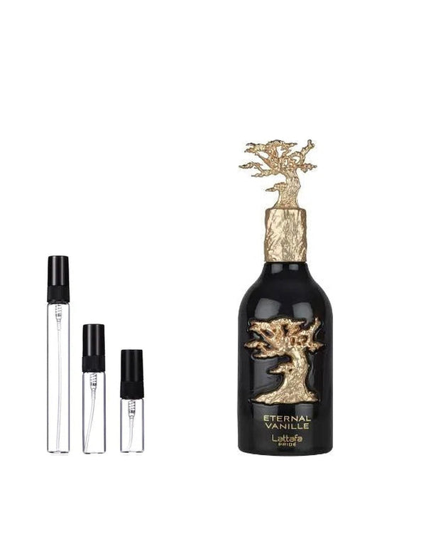 Lattafa Eternal Vanille sample – decant in a glass spray vial (2, 5 or 10 ml)