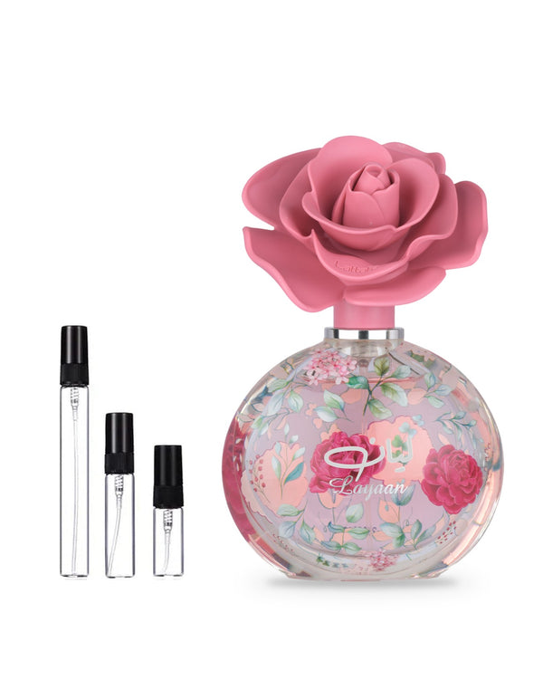 Lattafa Layaan sample – decant in a glass spray vial (2, 5 or 10 ml)