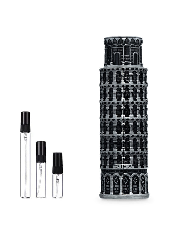 Lattafa Pisa sample – decant in a glass spray vial (2, 5 or 10 ml)