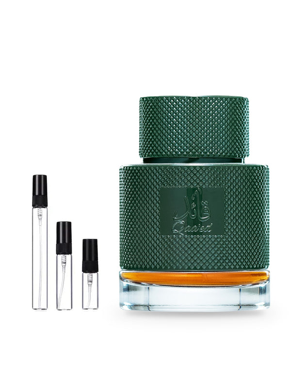 Lattafa Qaa'ed Al Shabaab sample – decant in a glass spray vial (2, 5 or 10 ml)