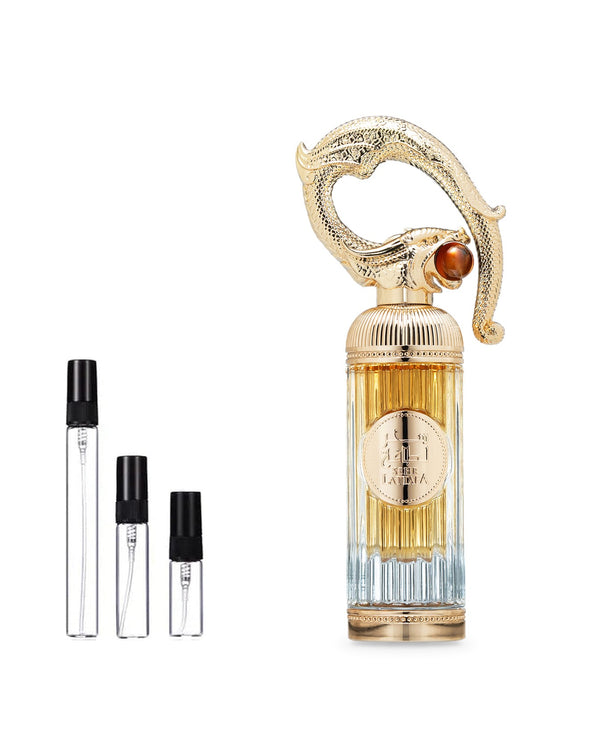 Lattafa Sehr sample – decant in a glass spray vial (2, 5 or 10 ml)