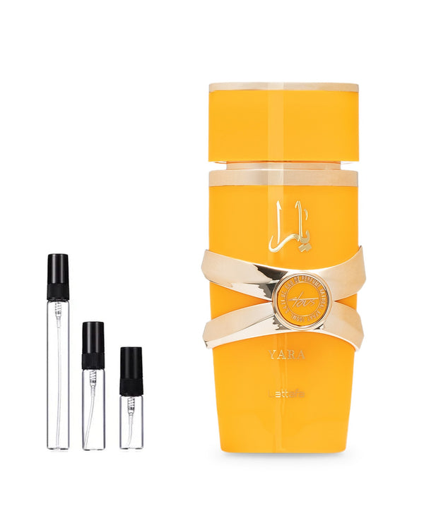 Lattafa Yara Tous sample – decant in a glass spray vial (2, 5 or 10 ml)