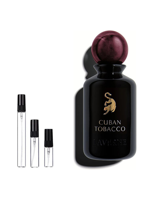 Laverne Cuban Tobacco sample – decant in a glass spray vial (2, 5 or 10 ml)