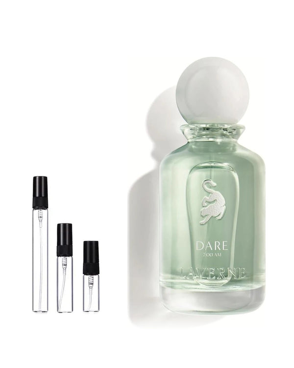 Laverne Dare 7:00AM sample – decant in a glass spray vial (2, 5 or 10 ml)