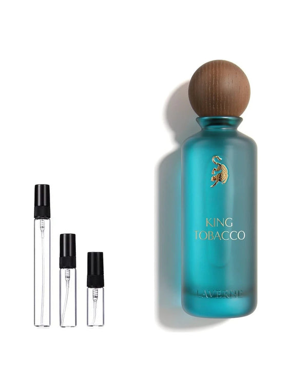 Laverne King Tobacco sample – decant in a glass spray vial (2, 5 or 10 ml)
