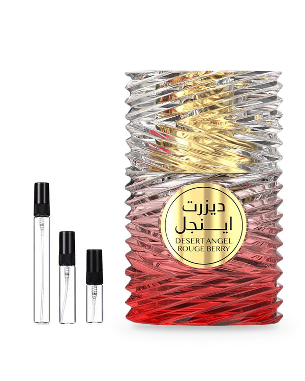 Le Chameau Desert Angel Rouge Berry sample – decant in a glass spray vial (2, 5 or 10 ml)