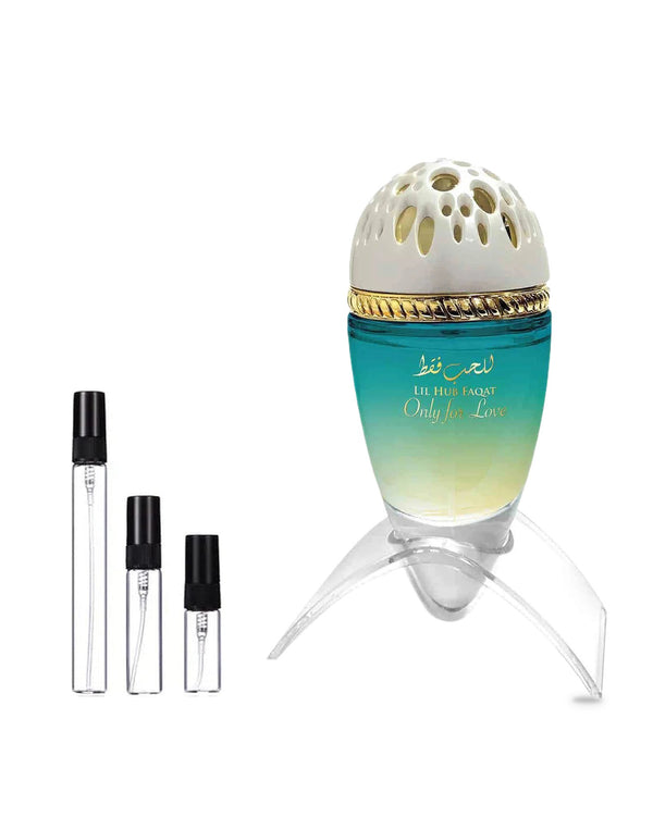Le Chameau Lil Hub Faqat Only For Love sample – decant in a glass spray vial (2, 5 or 10 ml)