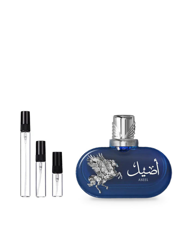 Le Falcone Aseel sample – decant in a glass spray vial (2, 5 or 10 ml)