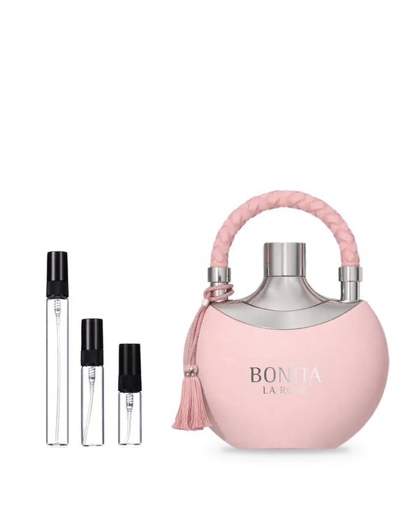Le Falcone Bonita La Rose sample – decant in a glass spray vial (2, 5 or 10 ml)