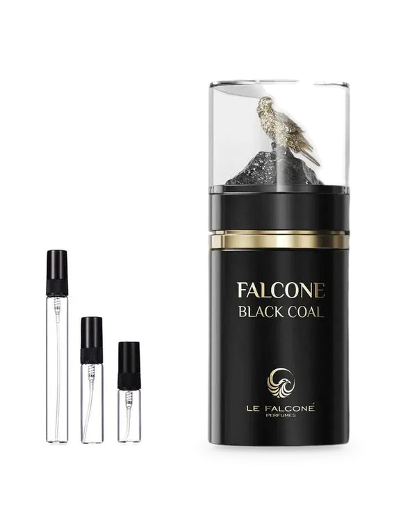 Le Falcone Falcone Black Coal sample – decant in a glass spray vial (2, 5 or 10 ml)