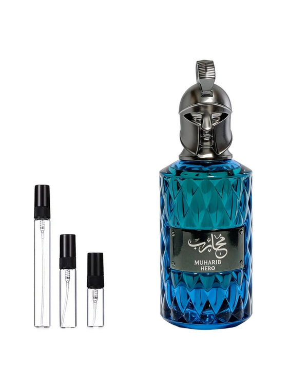 Le Falcone Muharib Hero sample – decant in a glass spray vial (2, 5 or 10 ml)