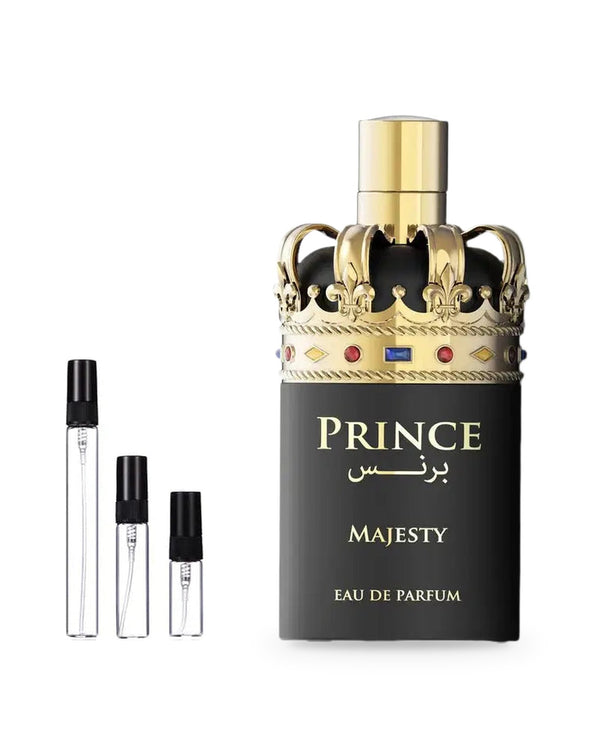 Le Falcone Prince Majesty sample – decant in a glass spray vial (2, 5 or 10 ml)