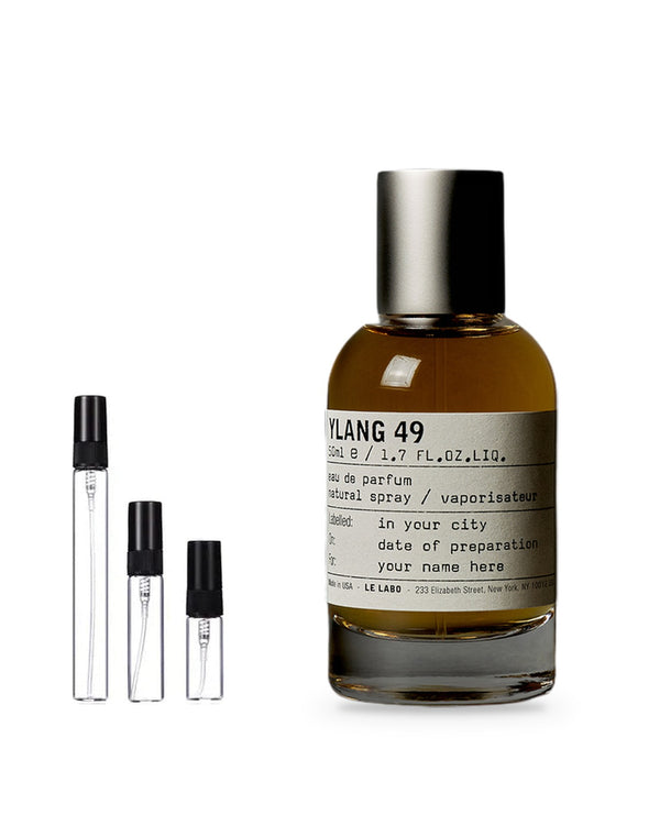 Le Labo Ylang 49 sample – decant in a glass spray vial (2, 5 or 10 ml)